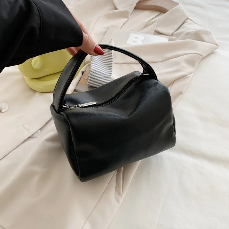 Mini Totes Soft PU Leather Handbag Women Crossbody Bag Small Phone Purse