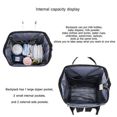 Casual Girls Backpack Nylon Women's School Bag Large Capacity