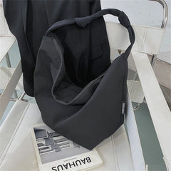 Casual Women's Big Totes Soft Canvas Shoulder Crossbody Bags Large Capacity