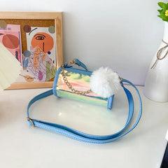 Women Shoulder Bag Laser Crossbody Bags