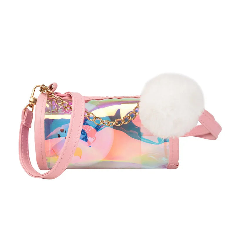 Women Shoulder Bag Laser Crossbody Bags