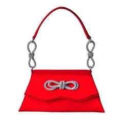 Bowknot Handheld Diamond Women's Shoulder Bag