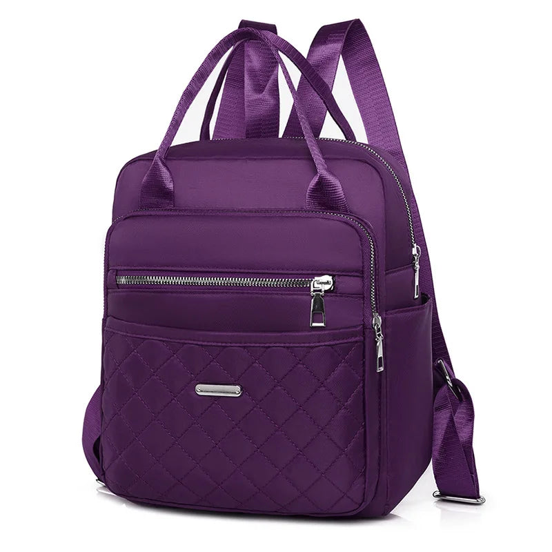 Dual-Use Double Backpack Handbag Outdoor Travel