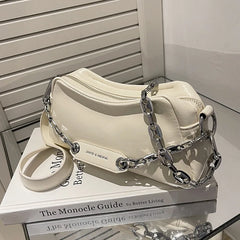 Chain Shoulder Messenger Bags High Summer Single Shoulder Underarm Bag Women Pur