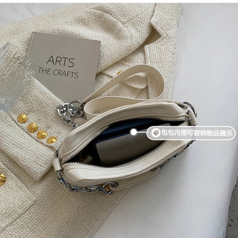 Chain Shoulder Messenger Bags High Summer Single Shoulder Underarm Bag Women Pur