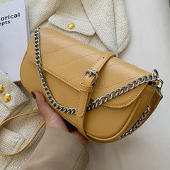 Chain Small Square Bag High-quality Texture One-shoulder Messenger Bag