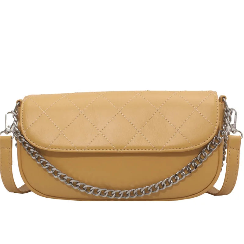 Chain Small Square Bag High-quality Texture One-shoulder Messenger Bag