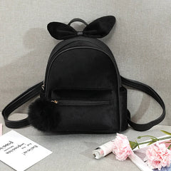 Versatile Flannelette Backpack for Girls Women