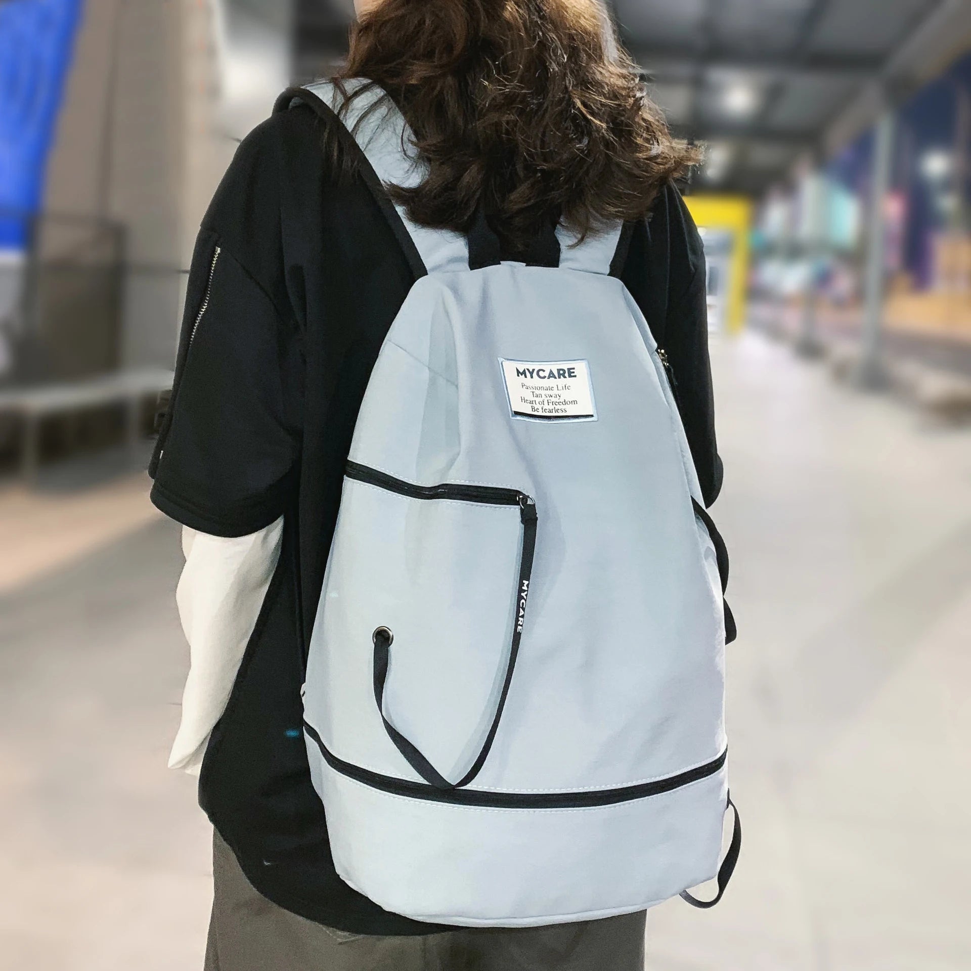 Teen Girls Schoolbags High School Student Backpack Outdoor Sports Bac