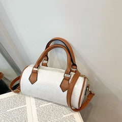 Round Shoulder Messenger Bag for Women
