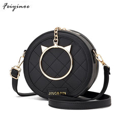 Summer PU Leather Women's Handbag Chain Shoulder Messenger Bag