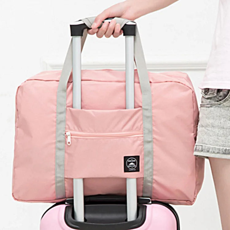 Travel Bag Nylon Large Capacity Duffel Set Lady Men