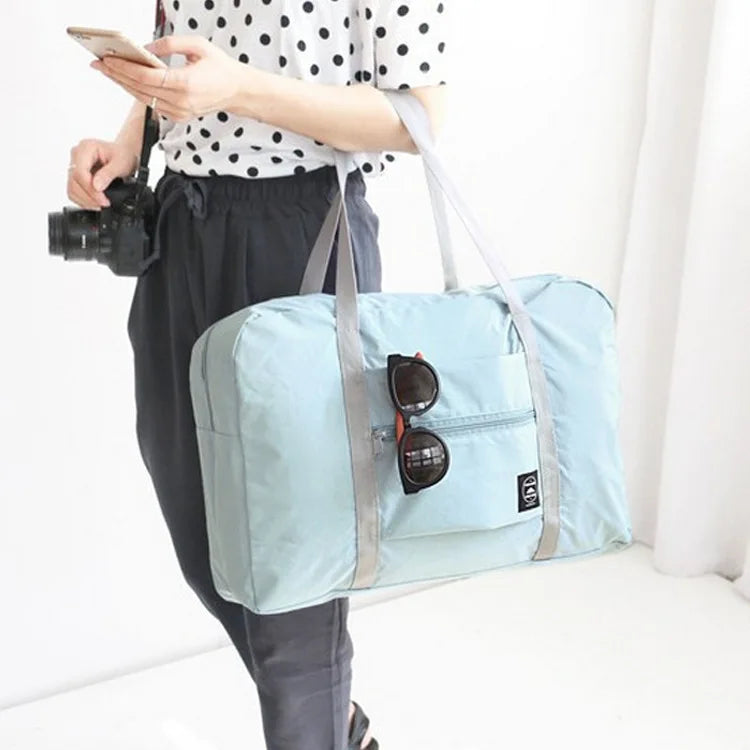 Travel Bag Nylon Large Capacity Duffel Set Lady Men
