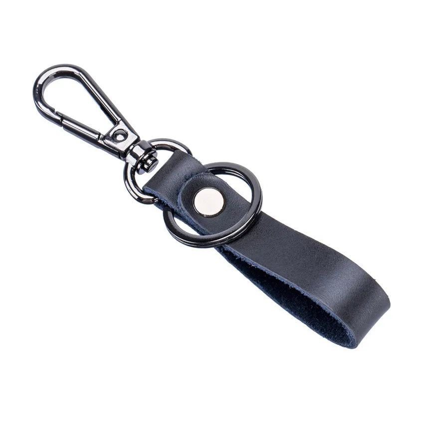 Leather Mens Key Holder Business Male Car Key Case