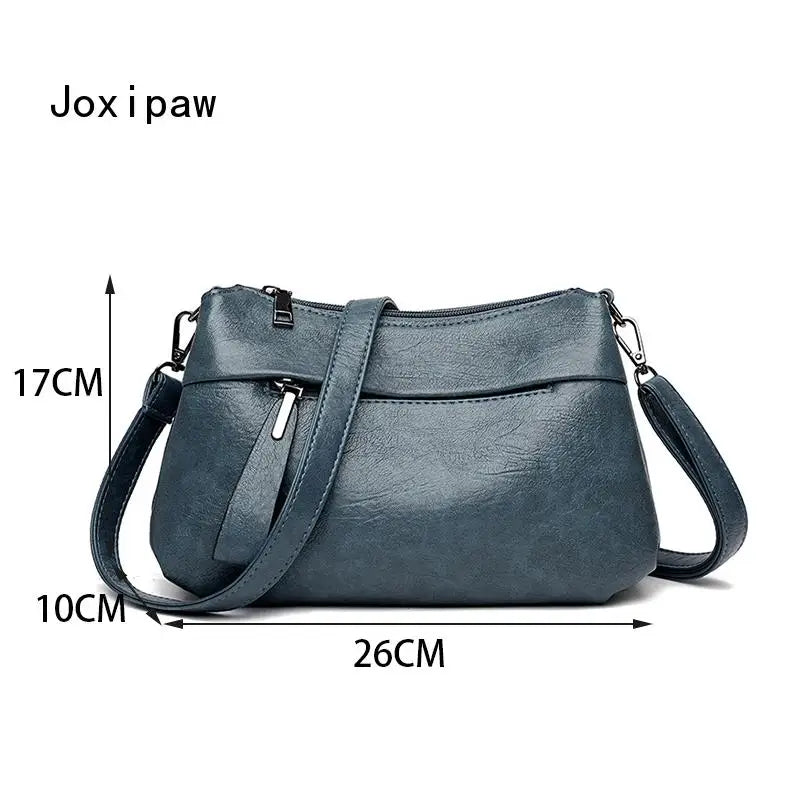 Vintage Large Capacity Crossbody Bag for Women