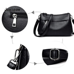 Vintage Large Capacity Crossbody Bag for Women