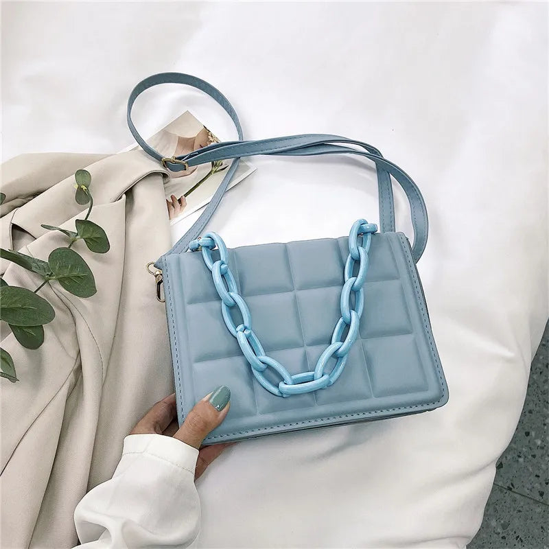Embossed Flap Crossbody Bag Mini Handbags for Ladies Purses Mini Shoulder Bag