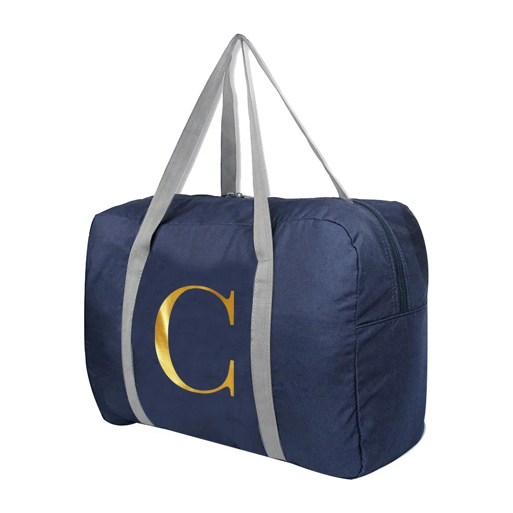 Foldable Duffle Bag Unisex Large Capacity Clothes Organizer