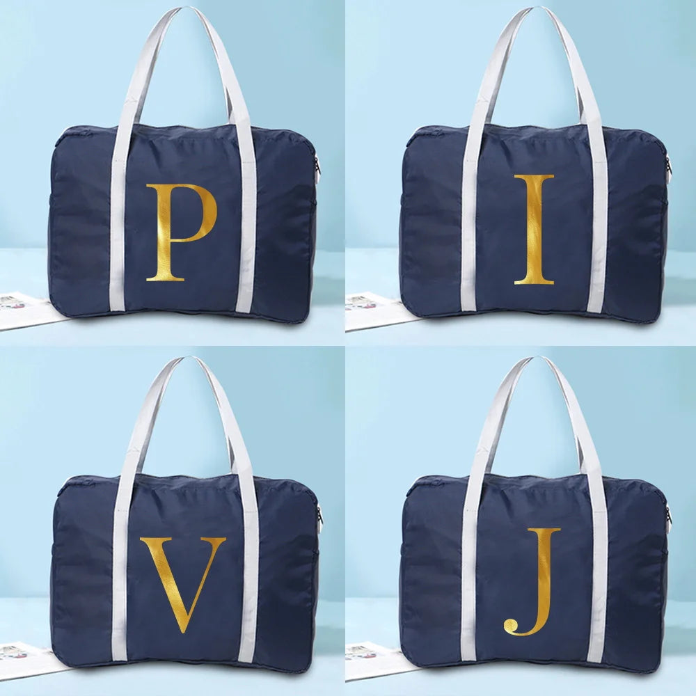 Foldable Duffle Bag Unisex Large Capacity Clothes Organizer