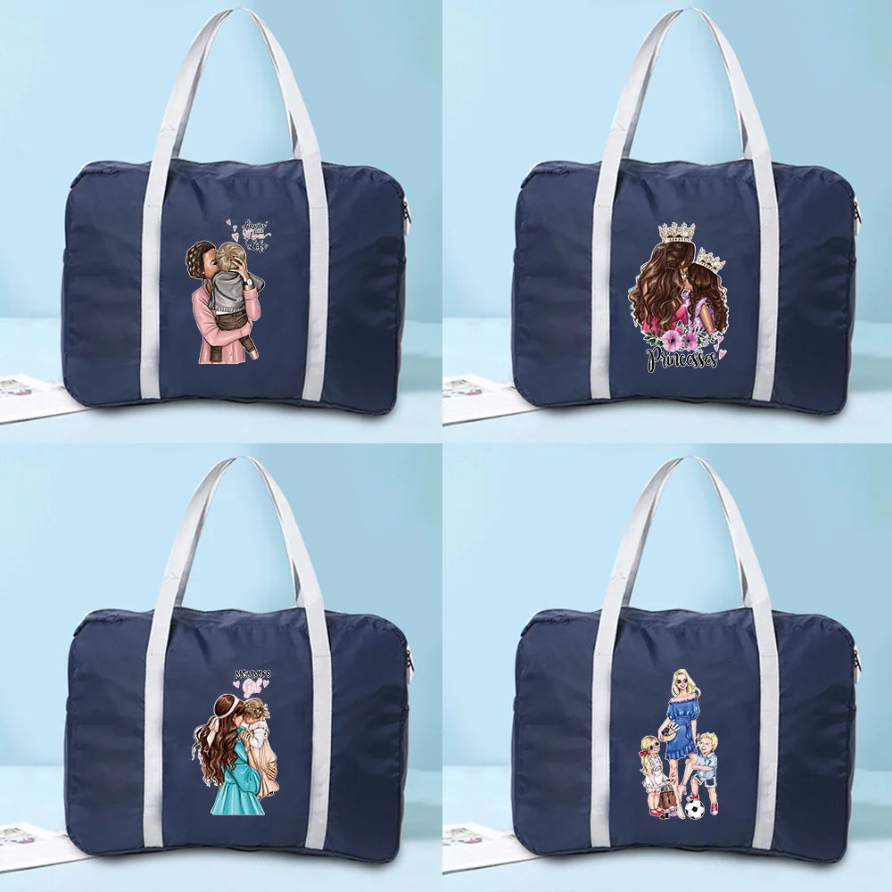 Foldable Travel Duffle Bag, Unisex Clothes Organizer