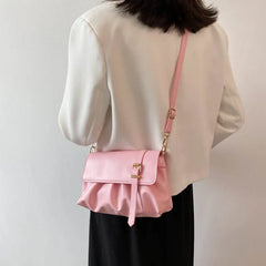 High Tote Handbags Purse Solid Cloud Women Shoulder Bags Stylish Underarm Bag