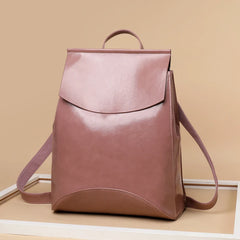 High Women Backpack PU Leather Backpacks for Teenage Girls