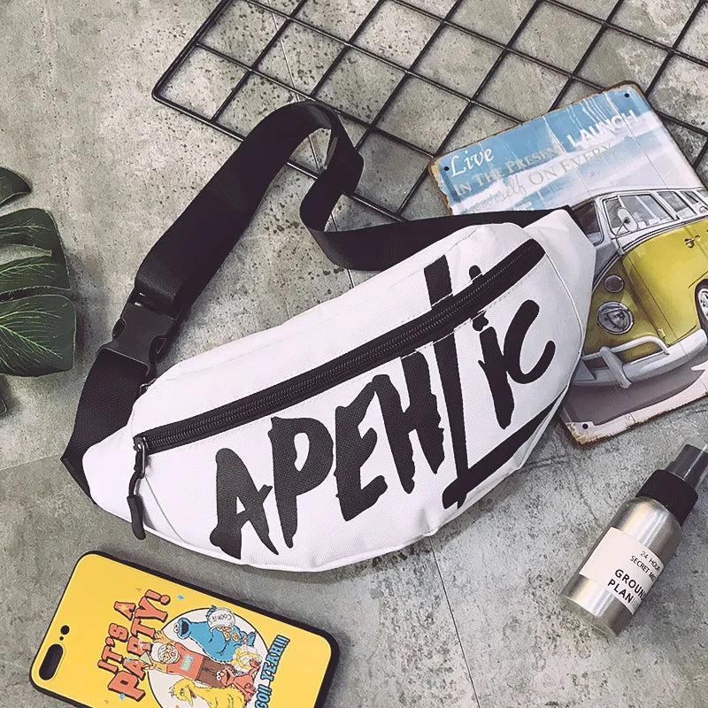 Unisex Waist Fanny Pack Travel Bag Pouch Messenger Crossbody Shoulder Bag