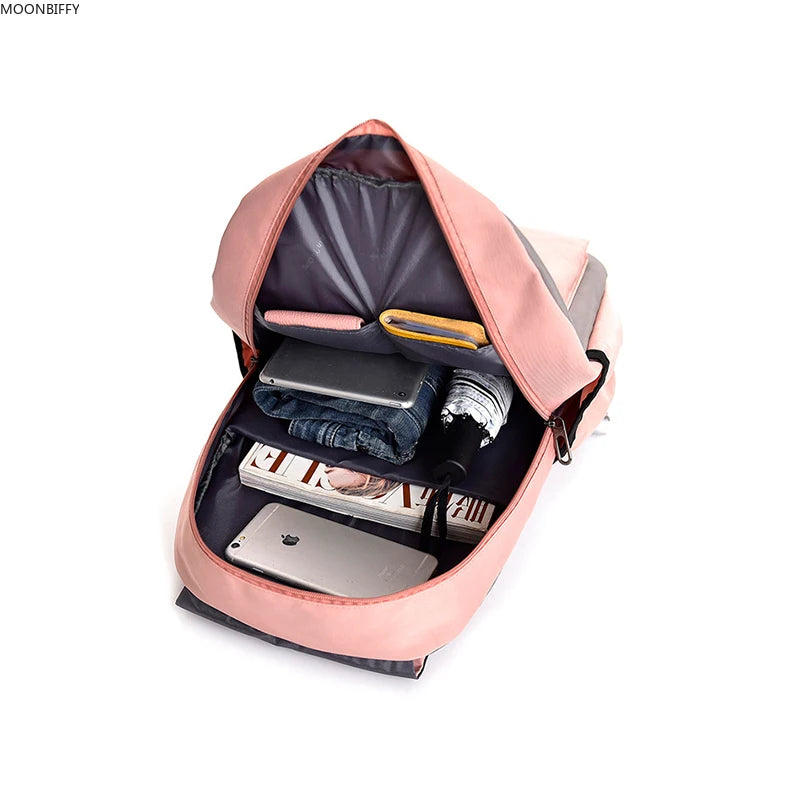 Japanese Kids School Backpack Boys School Bag Women Travel Shoulder Bag