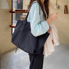 Waterproof Oxford Cloth Tote Bag Large Capacity Single Shoulder Child Moth