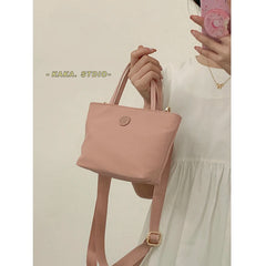 Nylon Canvas Mini Shoulder Bag Girl Messenger Crossbody Handbag