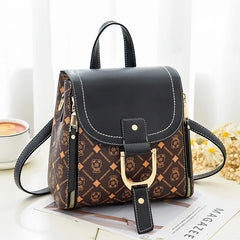 Single Shoulder Portable Version Print Backpack for Women