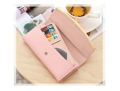 Ladies Long Buckle Wallet Multifunction Clutch Women