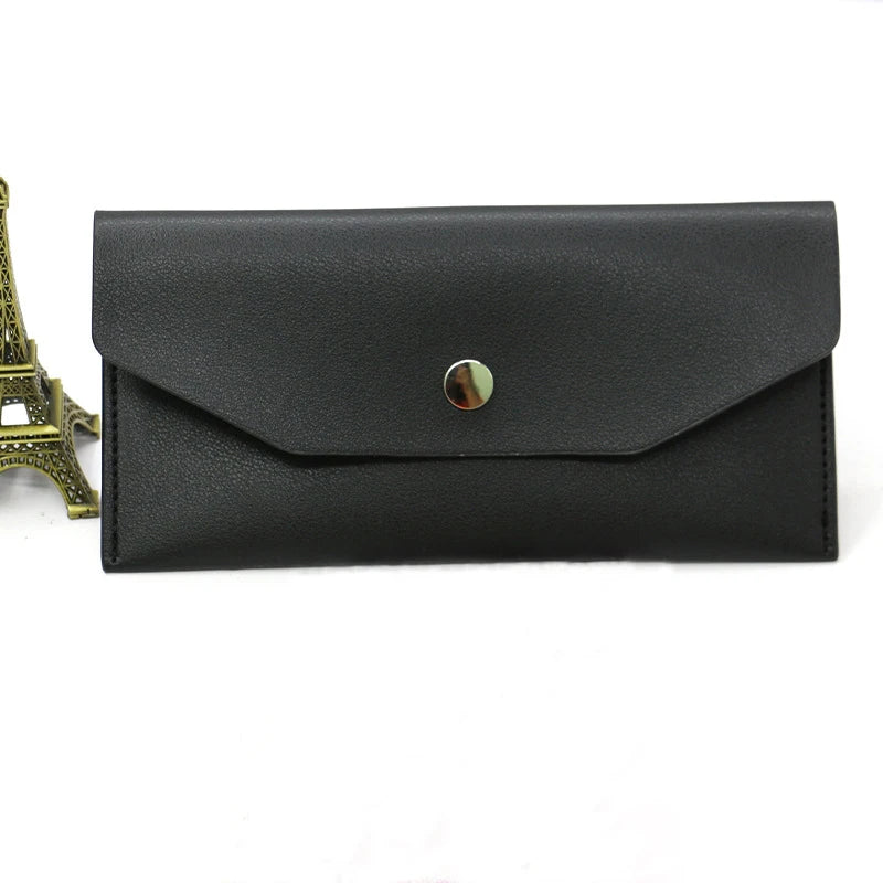 Long Women Wallets Leather Money Clutch Multifunctional Purse