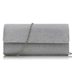 Golden Glitter Dinner Bag Wedding Clutch Chain Shoulder Bag