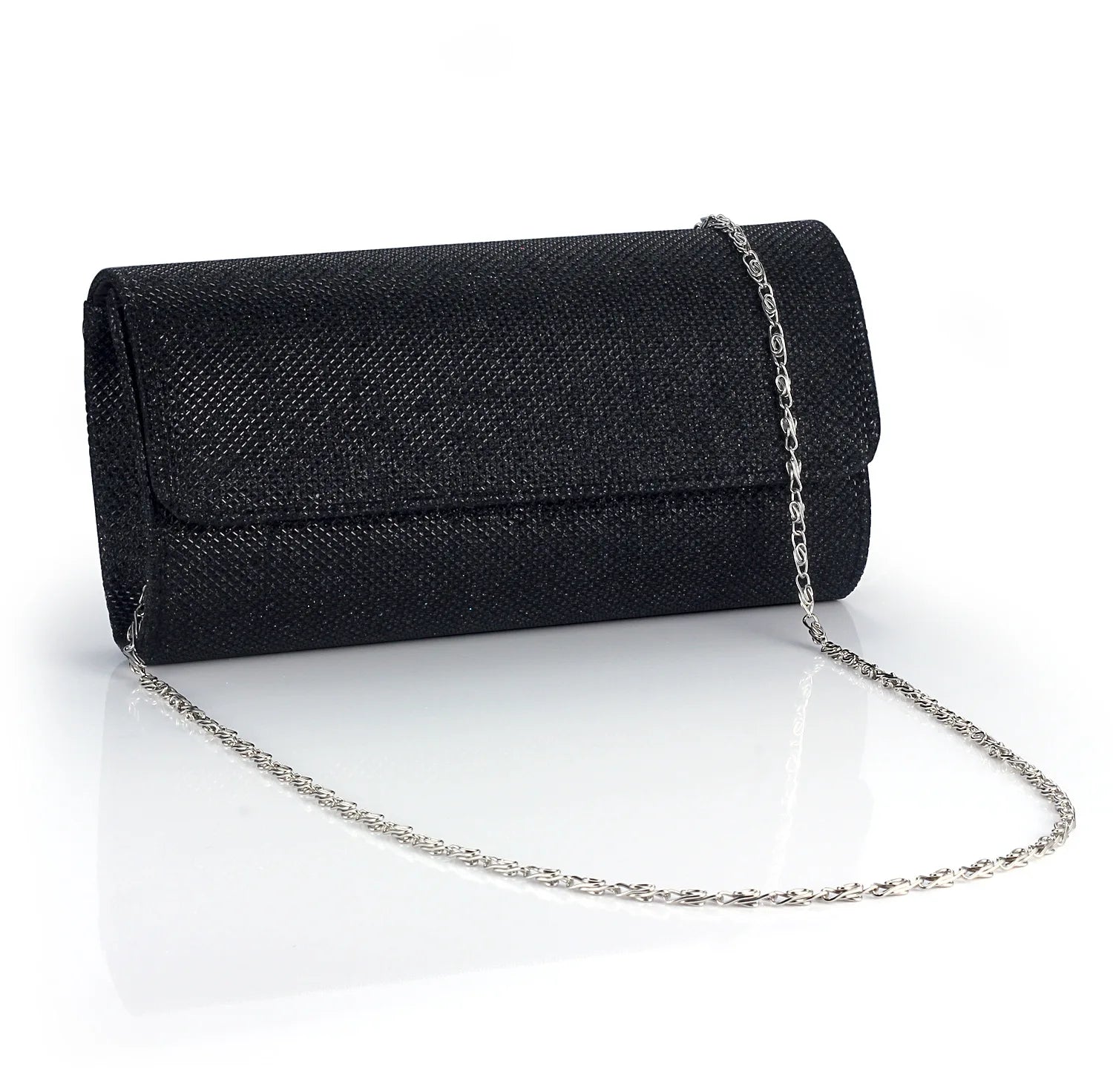 Golden Glitter Dinner Bag Wedding Clutch Chain Shoulder Bag