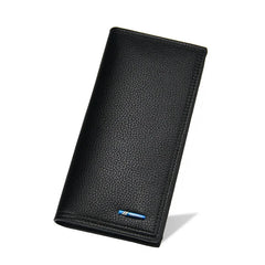 Men's Long Magnetic Buckle Wallet Envelope Style