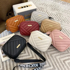 Embroidered Camera Female Messenger Bag Ladies Crossbody Shoulder Bags