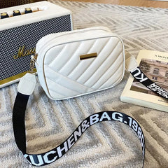 Embroidered Camera Female Messenger Bag Ladies Crossbody Shoulder Bags