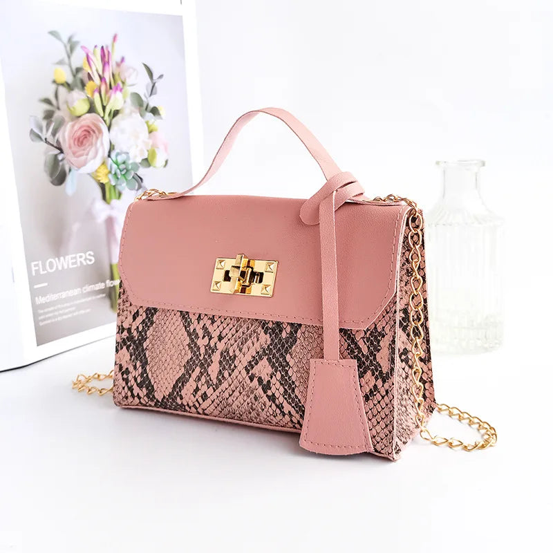 Women's Messenger Bag Crossbody Shoulder Chain Handbag
