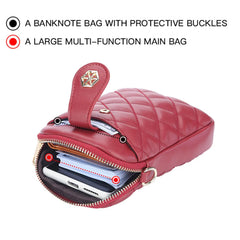 Soft Female Shoulder Bag Summer Small Zipper Girl Phone Pocket Mini Bag