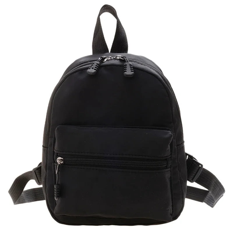 Mini Women's Nylon Backpack Small School Bags Rucksack Teen Girls Casual