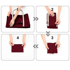Nylon Foldable Travel Bags Large Capacity Handbags Waterproof Duffle
