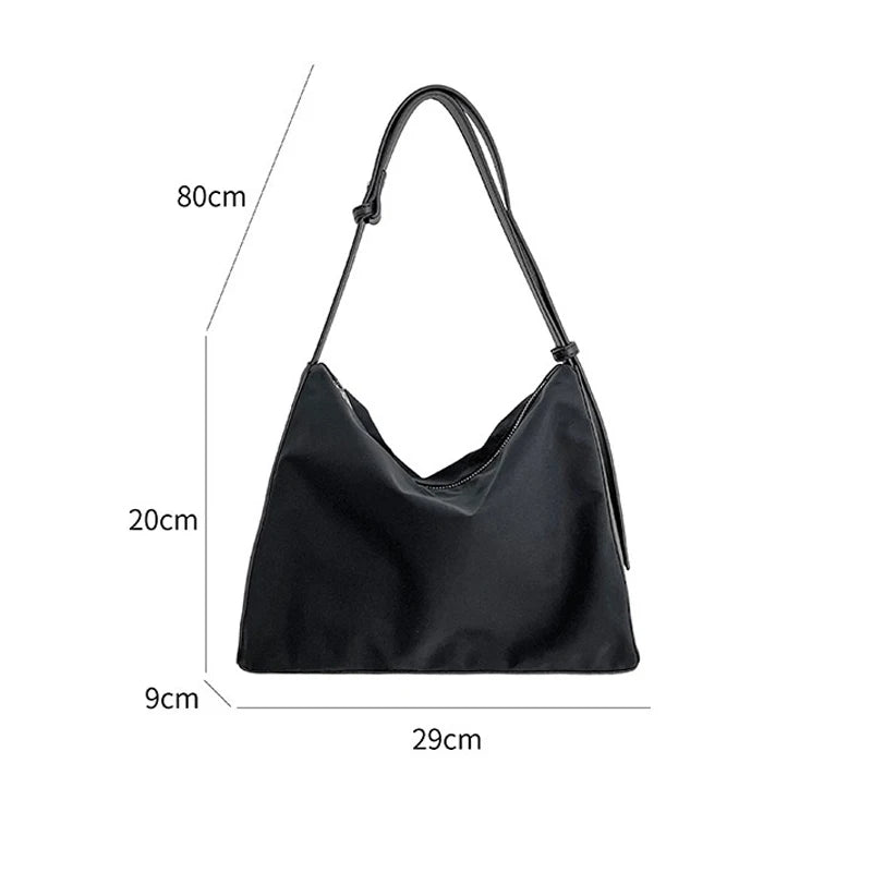 Nylon Women's Hobos Handbags Casual Shoulder Bag