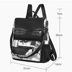 Waterproof Backpack Women's Multifunctional Shoulder Bags Large Capacity