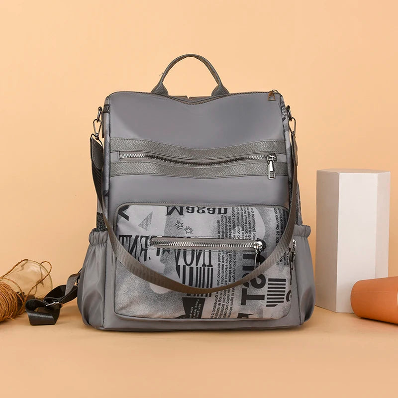 Waterproof Backpack Women's Multifunctional Shoulder Bags Large Capacity