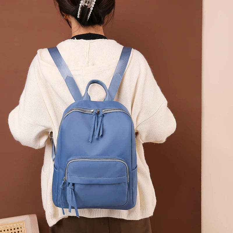 Oxford Waterproof Backpack for Women Large Capacity School Bags