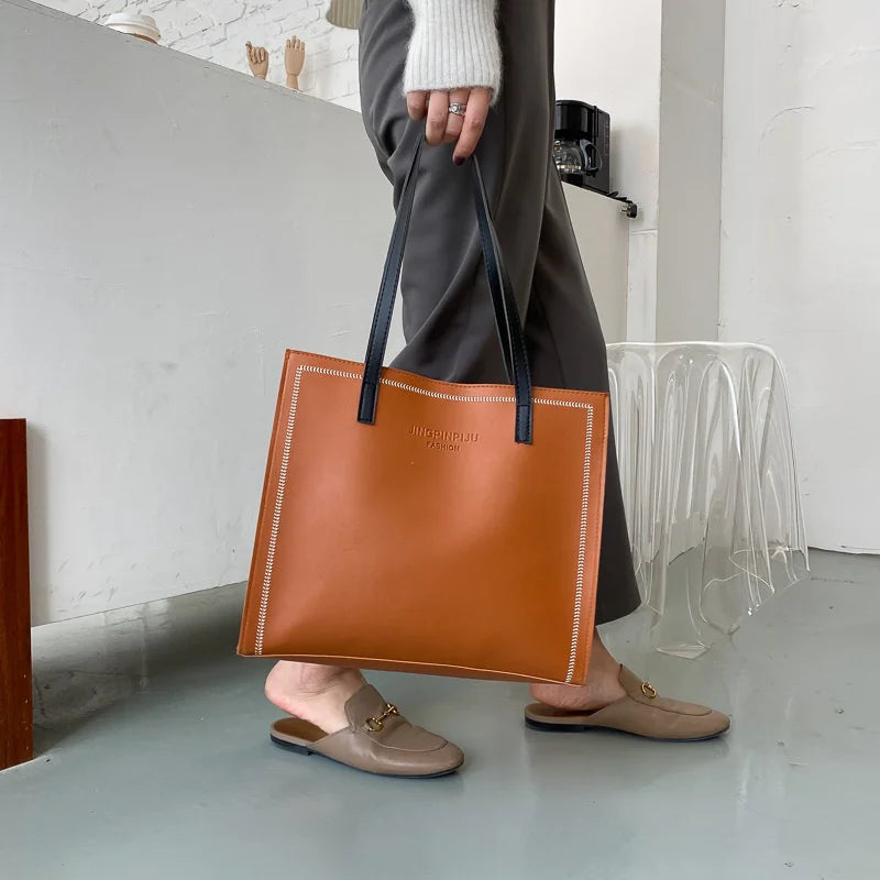 Women's Large Handbag Canvas Shoulder Tote Eco Shopping Bags