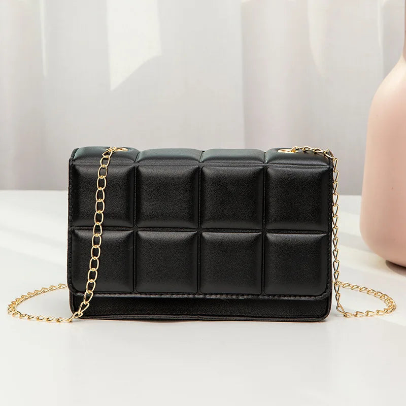 PU Leather Shoulder Bag for Women Crossbody Handbag Mini Phone Bag
