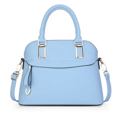 PU Leather Solid Shoulder Handbag Messenger Bag