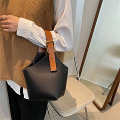 Retro Brown Messenger Bag Small Women's Handbag